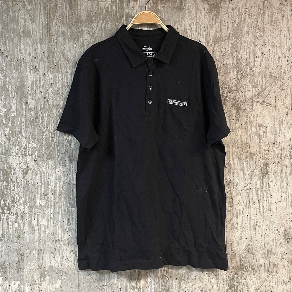 LOOMSTATE Men's Chipotle Organic Cotton Pique Short Sleeve Polo Shirt Size XL
